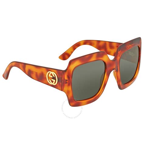 gucci havana eyeglasses|gucci brown havana oversized sunglasses.